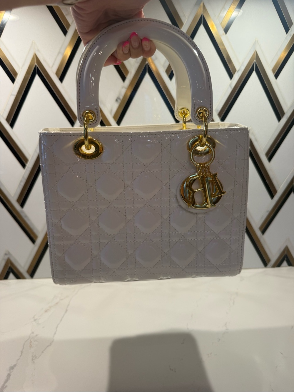 Non Brand Quilted Top-Handle Bag - Picture 5 of 8